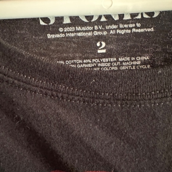 Rolling Stones torrid tshirt  size 2 - Picture 2 of 2